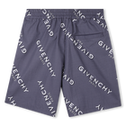 Conjunto de camisa y pantal&oacute;n corto GIVENCHY 
                    NI&Ntilde;O