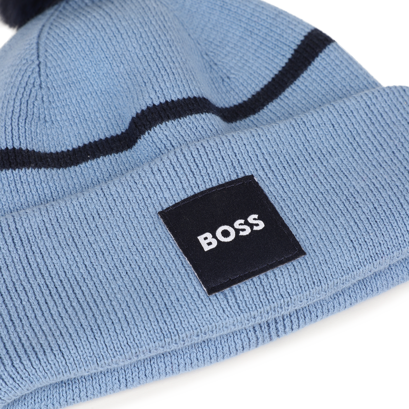 Gorro de punto BOSS 
                        NI&Ntilde;O