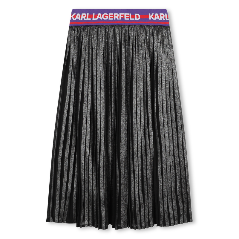 Falda midi plisada KARL LAGERFELD KIDS 
                        NI&Ntilde;A