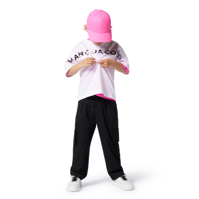 Gorra ajustable de algod&oacute;n MARC JACOBS NI&Ntilde;A