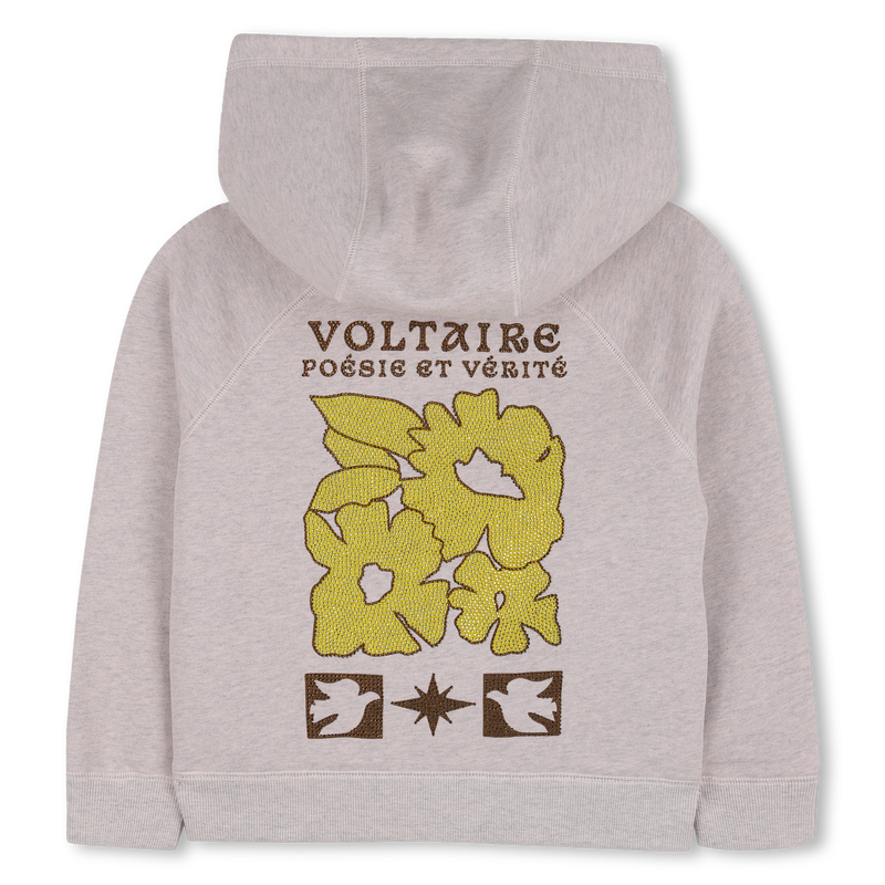 SUDADERA CON CAPUCHA ZADIG & VOLTAIRE 
                        NI&Ntilde;A