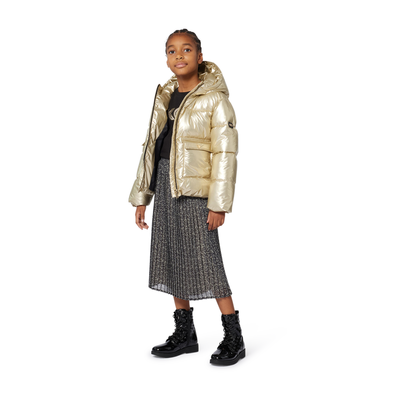 Plum&iacute;fero con capucha MICHAEL KORS 
                        NI&Ntilde;A