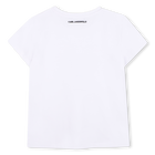 Camiseta ilustraci&oacute;n choupette KARL LAGERFELD KIDS 
                    NI&Ntilde;A