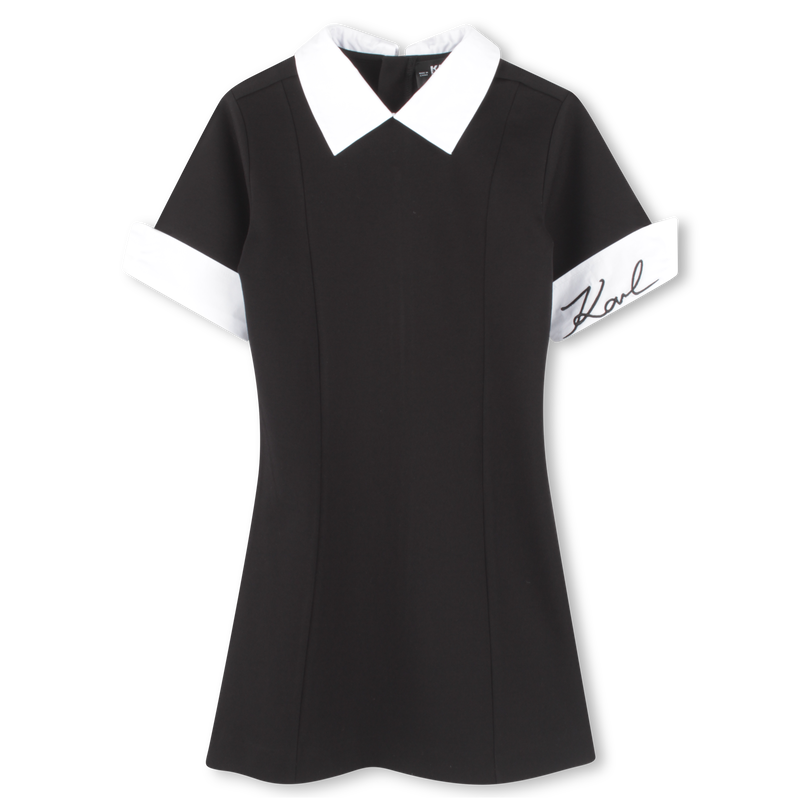 Vestido de manga corta KARL LAGERFELD KIDS 
                        NI&Ntilde;A