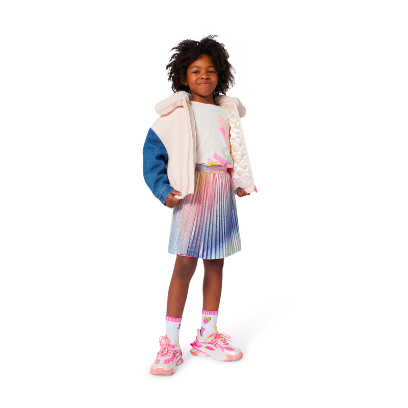 Falda plisada brillante BILLIEBLUSH 
                        NI&Ntilde;A