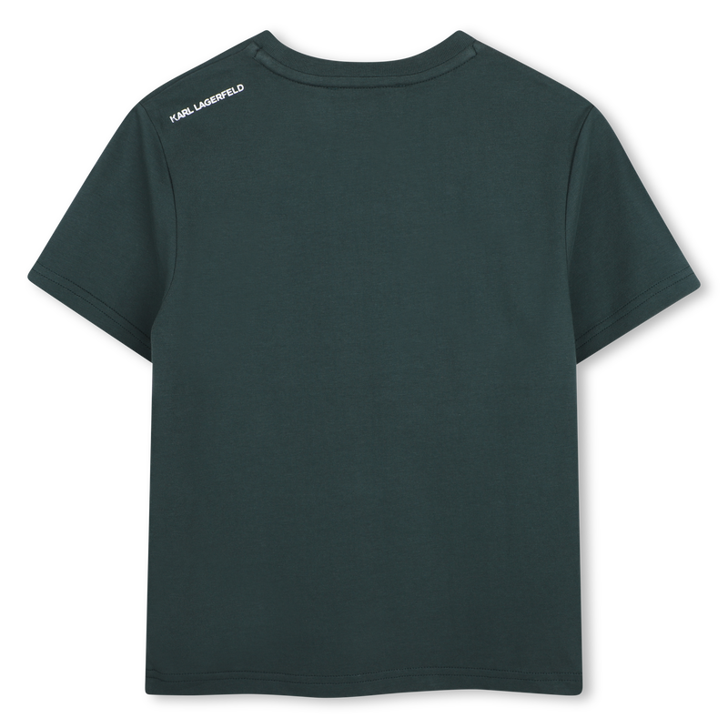 Camiseta de mangas cortas KARL LAGERFELD KIDS 
                        NI&Ntilde;O
