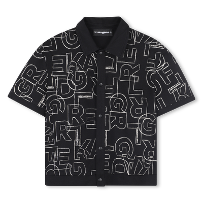 Camisa de punto de manga corta KARL LARGERFELD KIDS NIÑO