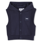 Conjunto de pantal&oacute;n, c&aacute;rdigan y camiseta BOSS 
                    NI&Ntilde;O