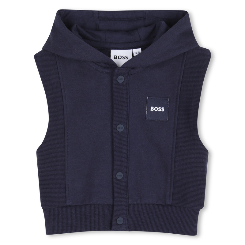 Conjunto de pantal&oacute;n, c&aacute;rdigan y camiseta BOSS 
                        NI&Ntilde;O
