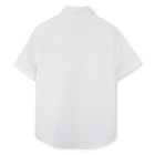 Camisa lisa de algod&oacute;n BOSS 
                    NI&Ntilde;O