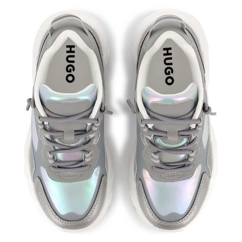 Deportivas con cordones HUGO 
                        NI&Ntilde;A