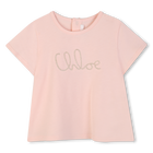 Conjunto de vestido y camiseta CHLOE 
                    NI&Ntilde;A