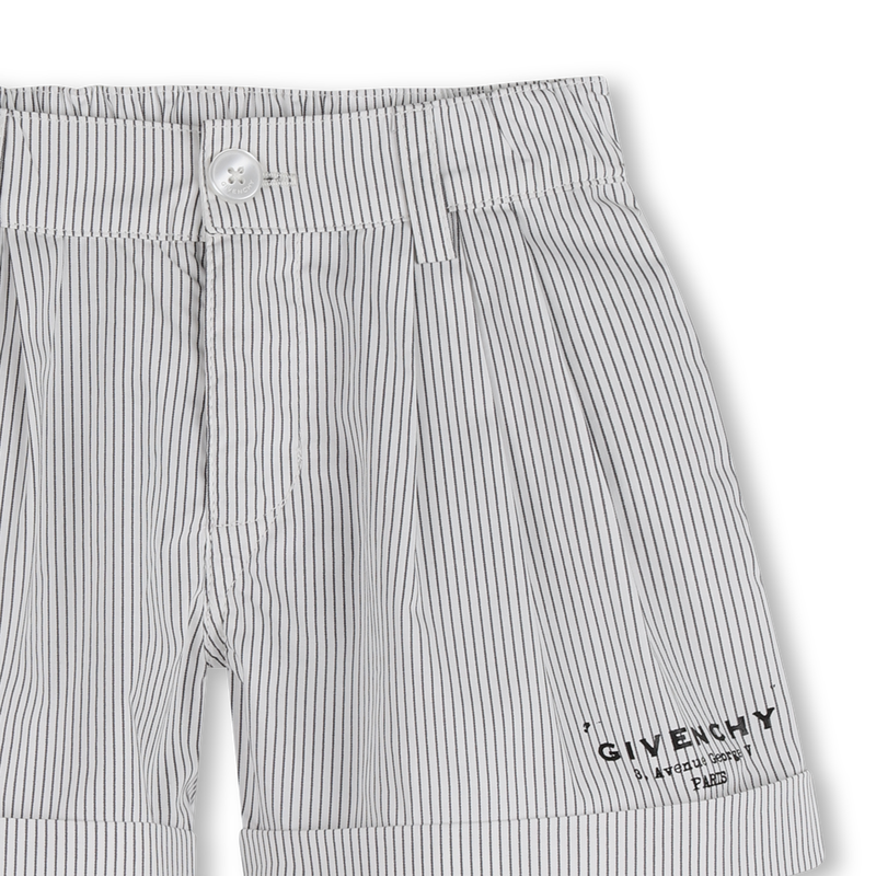 CONJUNTO DE CAMISA Y PANTAL&Oacute;N CORTO GIVENCHY 
                        NI&Ntilde;O