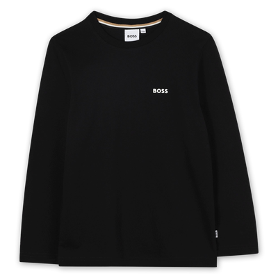 Camiseta de manga larga BOSS NI&Ntilde;O