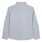 Camisa de algod&oacute;n a rayas KENZO KIDS 
                    NI&Ntilde;O