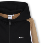 C&aacute;rdigan con capucha BOSS 
                    NI&Ntilde;O