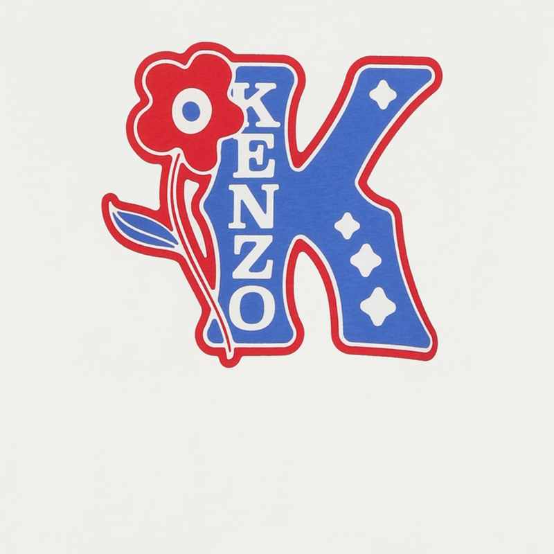 Camiseta algod&oacute;n manga larga KENZO KIDS 
                        NI&Ntilde;A