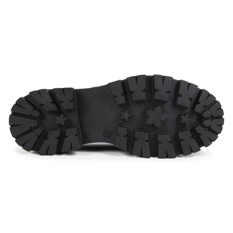 Botines de cuero estampados ZADIG & VOLTAIRE 
                        NI&Ntilde;A