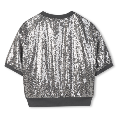 Top de manga corta DKNY NIÑA