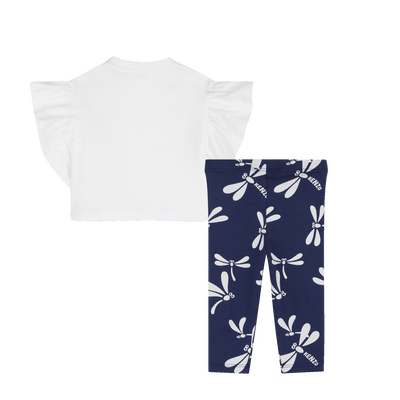 CONJUNTO DE CAMISETA Y LEGGINGS KENZO KIDS NI&Ntilde;A