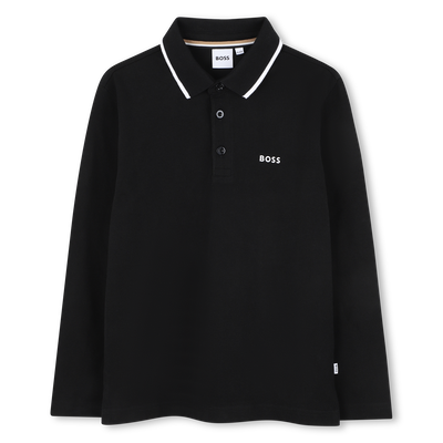 Polo de manga larga BOSS NIÑO