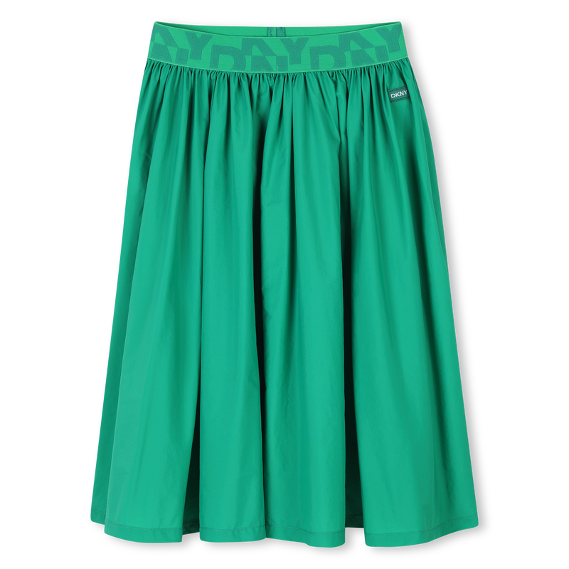 Falda midi de cintura el&aacute;stica DKNY 
                        NI&Ntilde;A