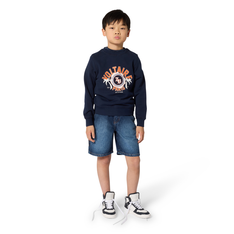 BERMUDAS VAQUERAS ZADIG & VOLTAIRE 
                    NI&Ntilde;O