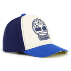 Gorra tricolor con velcro TIMBERLAND 
                    NI&Ntilde;O