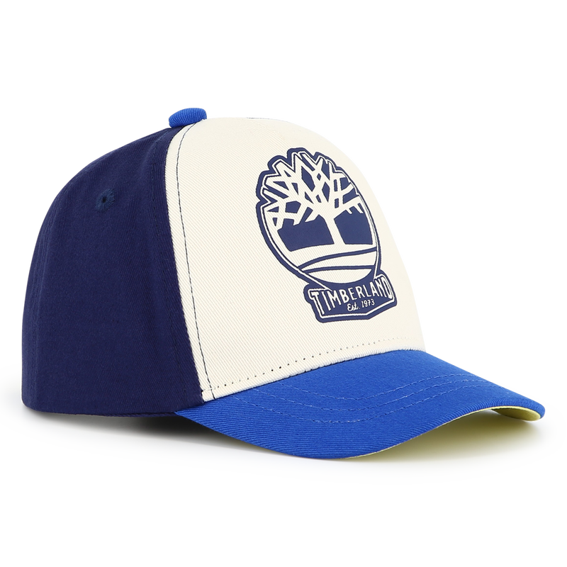 Gorra tricolor con velcro TIMBERLAND 
                        NI&Ntilde;O