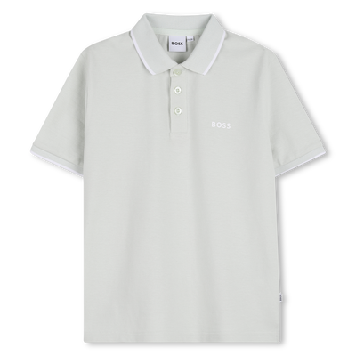 POLO DE MANGA CORTA BOSS NI&Ntilde;O