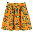 Falda de sat&eacute;n de algod&oacute;n KENZO KIDS 
                    NI&Ntilde;A