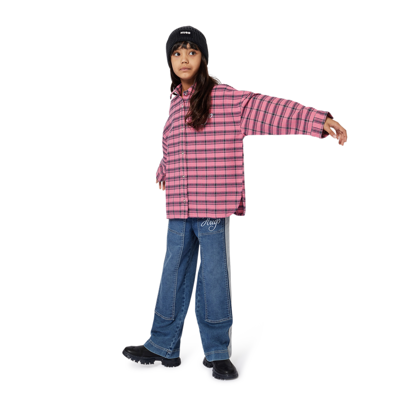 Gorro de punto deste&ntilde;ido HUGO 
                        UNISEXO