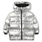 Chaqueta acolchada con capucha KARL LAGERFELD KIDS 
                    NI&Ntilde;A