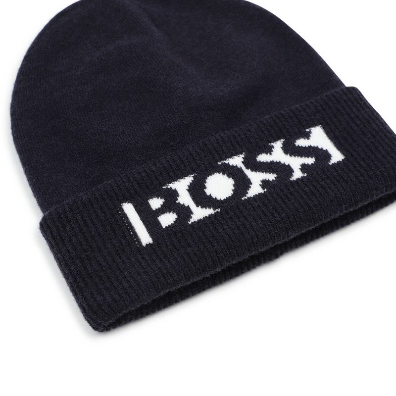 Gorro de punto BOSS 
                        NI&Ntilde;O