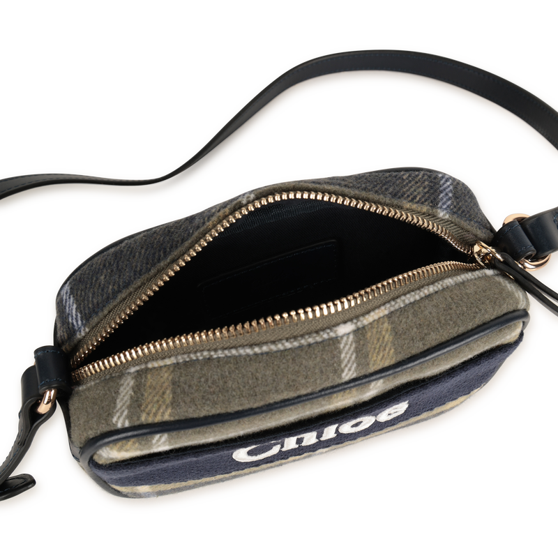 Bolso bandolera a cuadros CHLOE 
                        NI&Ntilde;A