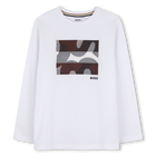 Camiseta de manga larga BOSS 
                    NI&Ntilde;O