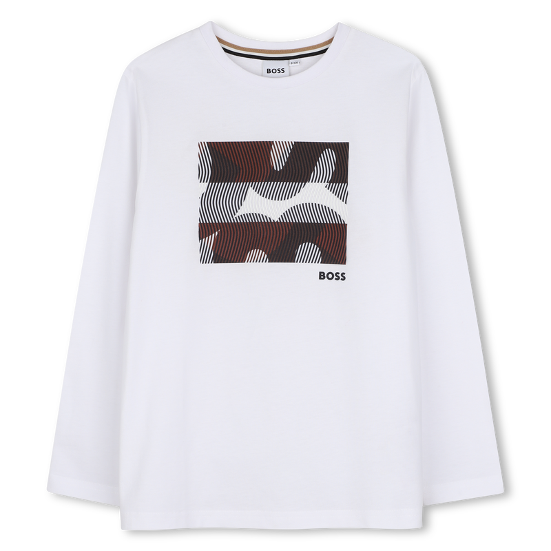 Camiseta de manga larga BOSS 
                        NI&Ntilde;O