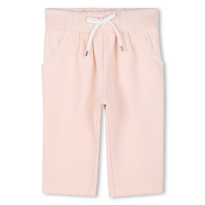 Pantal&oacute;n en mulet&oacute;n de algod&oacute;n CHLOE NI&Ntilde;A