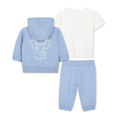 Ch&aacute;ndal de algod&oacute;n KENZO KIDS UNISEXO