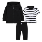 Conjunto de jogger KARL LAGERFELD KIDS 
                    NI&Ntilde;O