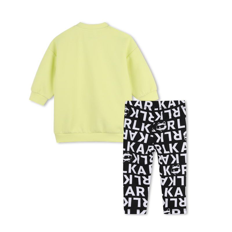 Conjunto de vestido y pantal&oacute;n KARL LAGERFELD KIDS 
                        NI&Ntilde;A
