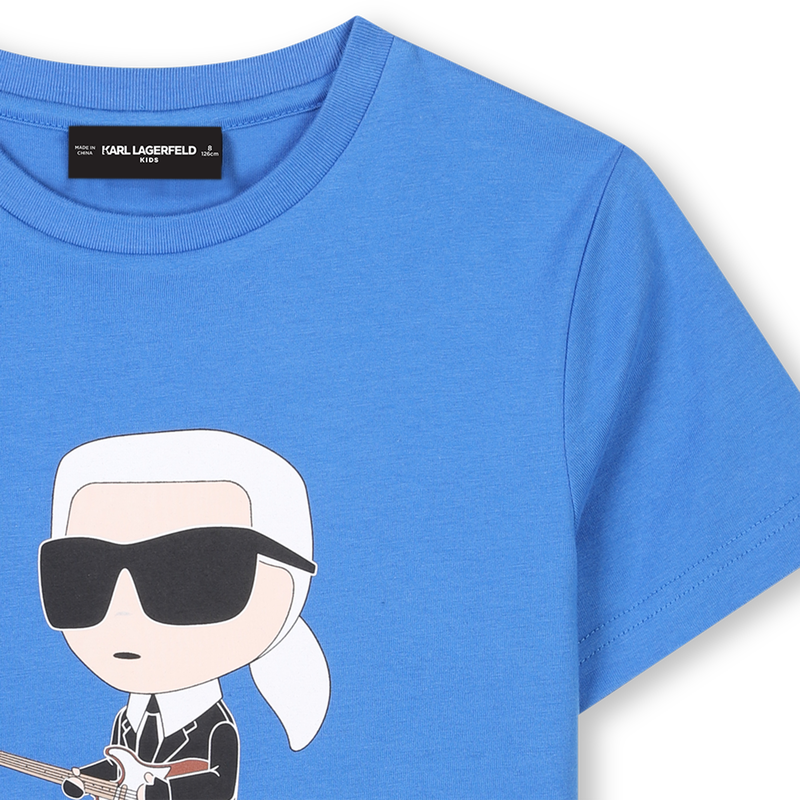 Camiseta de manga corta KARL LAGERFELD KIDS 
                        NI&Ntilde;O