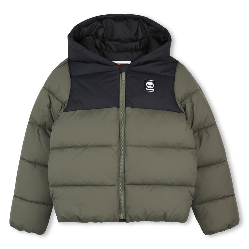Chaqueta acolchada con capucha TIMBERLAND 
                        NI&Ntilde;O