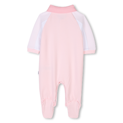 Pijama cuello polo y apliques BOSS NI&Ntilde;A