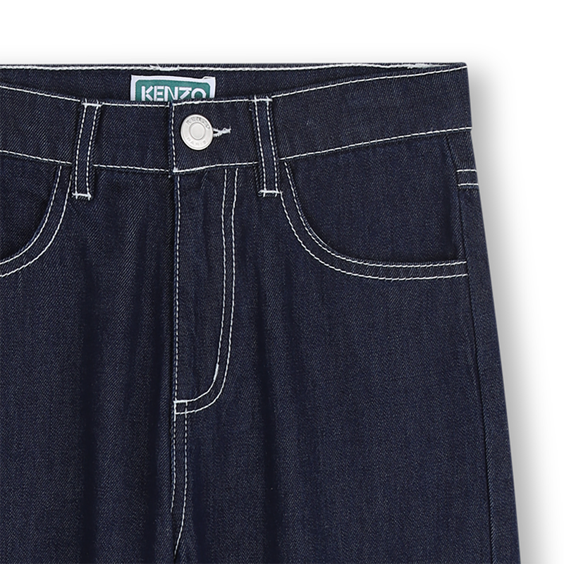 Vaqueros de corte recto KENZO KIDS 
                        NI&Ntilde;O
