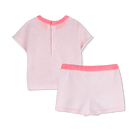 Conjunto de camiseta y pantal&oacute;n corto BILLIEBLUSH 
                    NI&Ntilde;A
