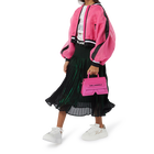 Falda midi plisada e irisada KARL LAGERFELD KIDS 
                    NI&Ntilde;A