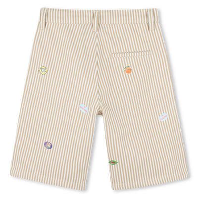 Bermudas de rayas y parches KENZO KIDS NI&Ntilde;O
