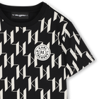 Camiseta de mangas cortas KARL LAGERFELD KIDS 
                    NI&Ntilde;O