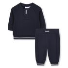 Conjunto de ch&aacute;ndal y sudadera BOSS 
                    NI&Ntilde;O